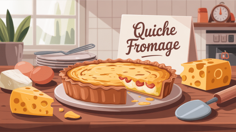 Recette facile et rapide : la quiche aux fromages