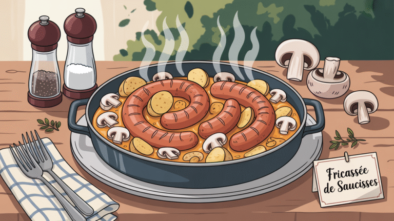 Fricassée de saucisses de Toulouse : une recette rapide pour le soir