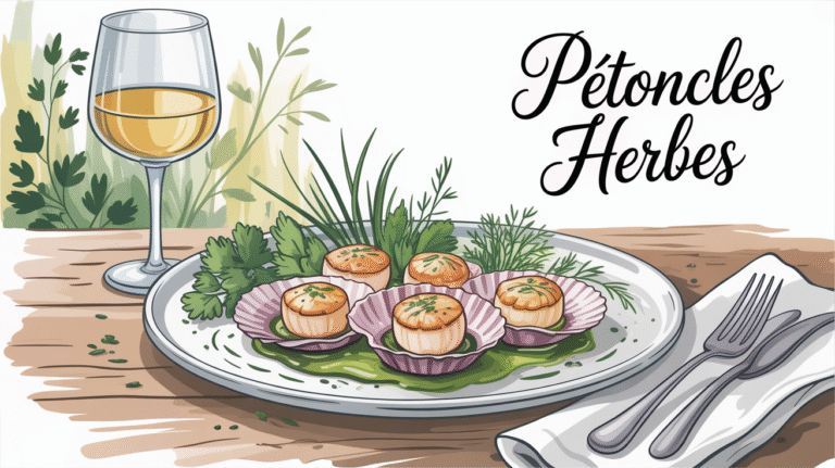 Pétoncles sauce aux herbes : une recette simple et rapide