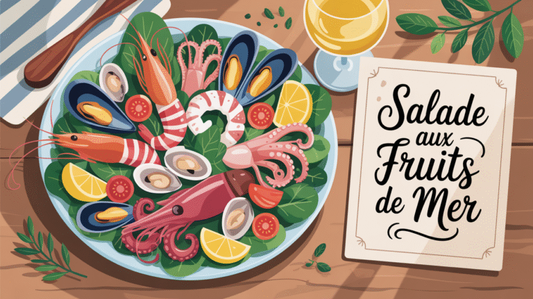 Salade aux fruits de mer