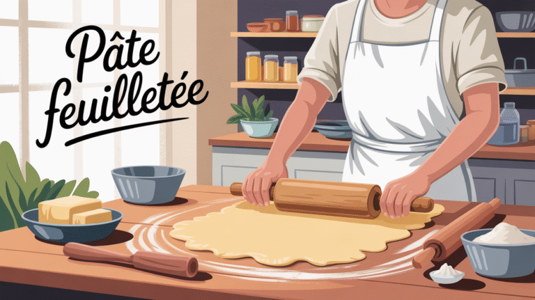 Pâte feuilletée salée