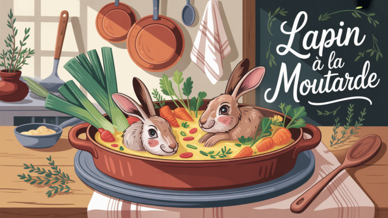 Classique revisité : ma recette de lapin à la moutarde