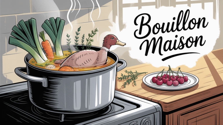 Recette du bouillon de volaille maison