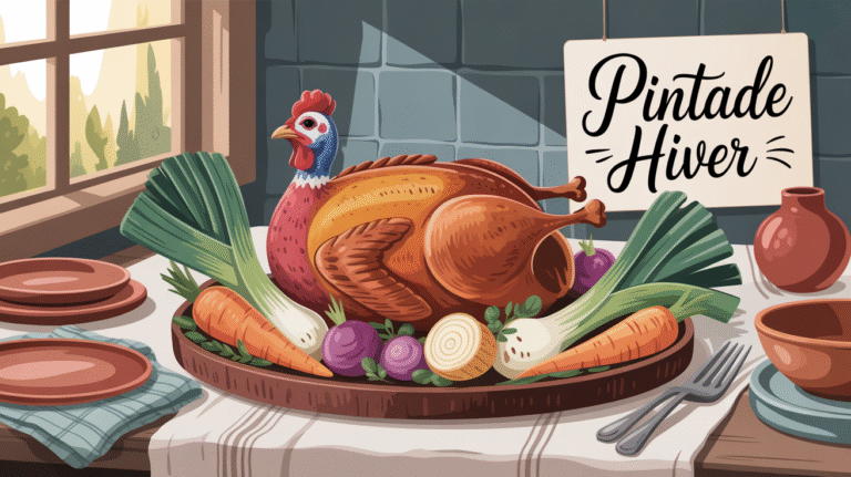 Recette de pintade aux légumes d’hiver