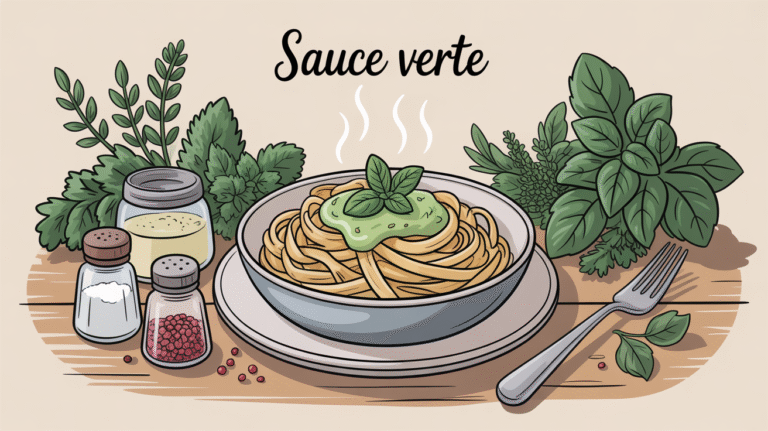 Recette ultra rapide pour le soir : tagliatelles à la sauce verte