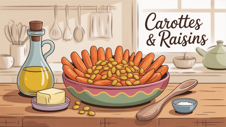 Recette rapide et simple : Carottes avec des raisins secs