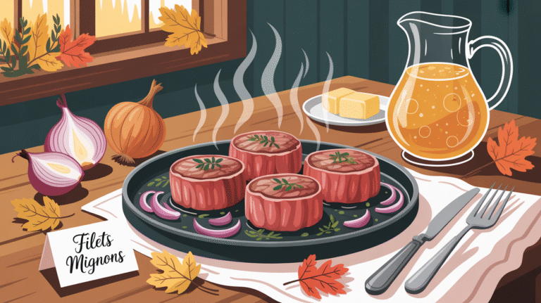 Recette facile d’automne : filets mignons au cidre