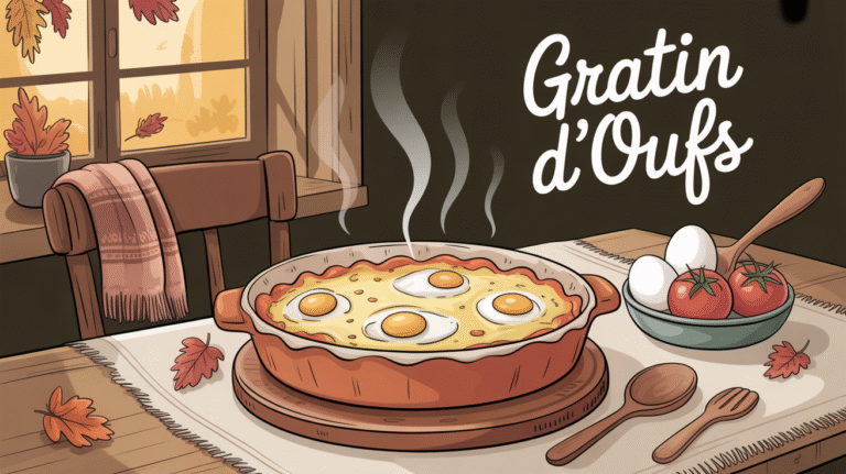 Recette facile et rapide : gratin d’œufs à la tomate
