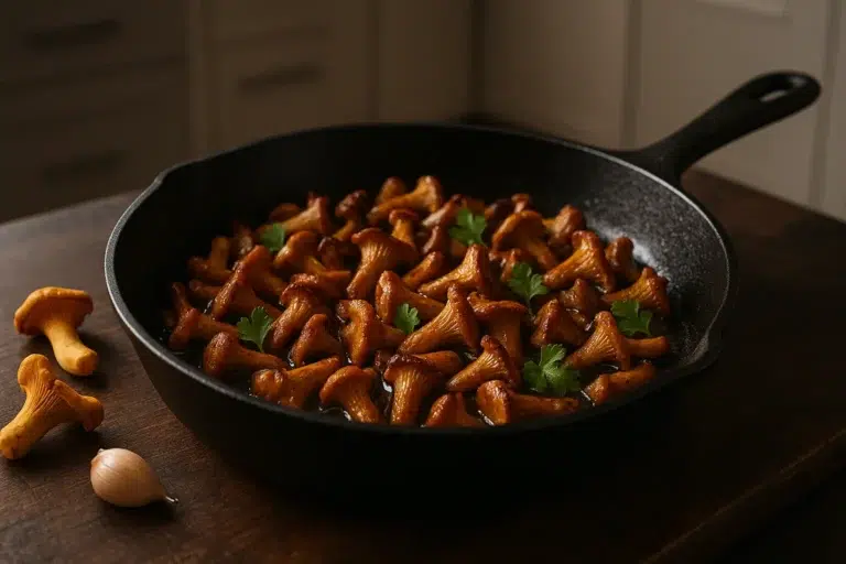 Chanterelles dorées : méthode simple pour cuisson parfaite