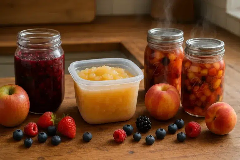 Anti-gaspi compotes maison : astuces conservation