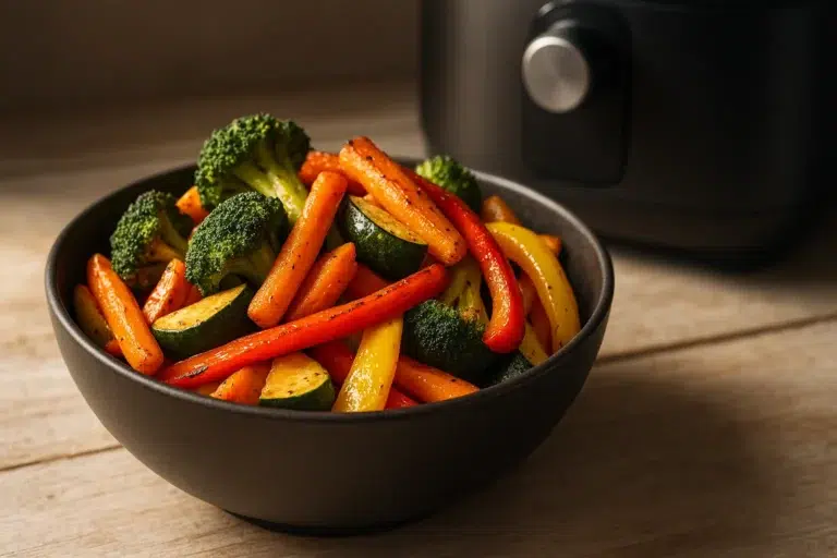 Légumes à l’air fryer : cuisson rapide et croustillante