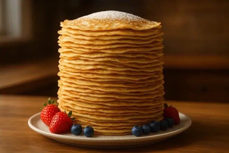 Recette pour 30 crêpes faciles pour régaler une foule