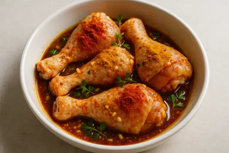 La marinade pour pilon de poulet rapide et savoureuse