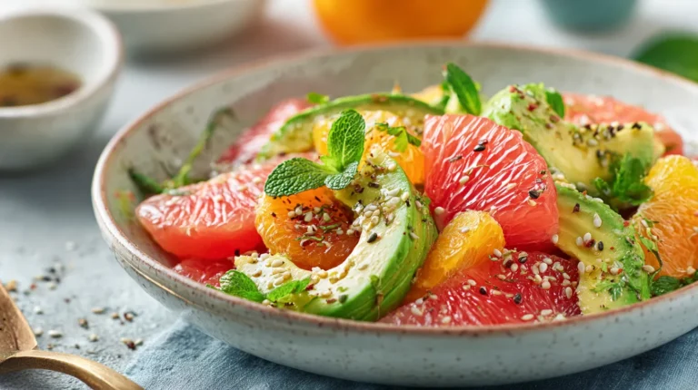 Recette rapide et saine : la salade d’avocats aux agrumes