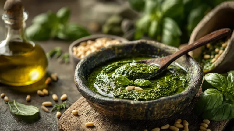 Recette de base : pesto maison