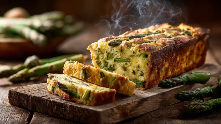 Recette simple de cake aux asperges