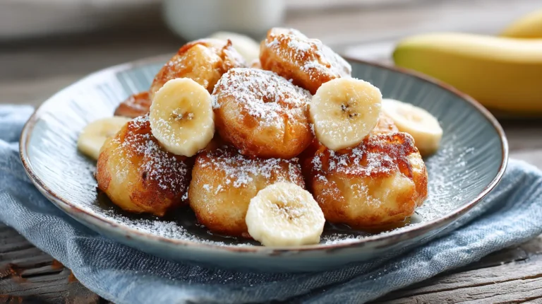 Recette de beignets à la banane sans friture