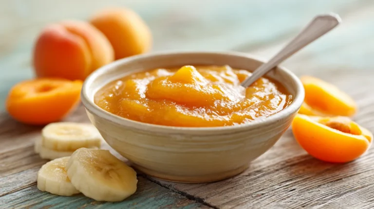 Compote banane-abricot