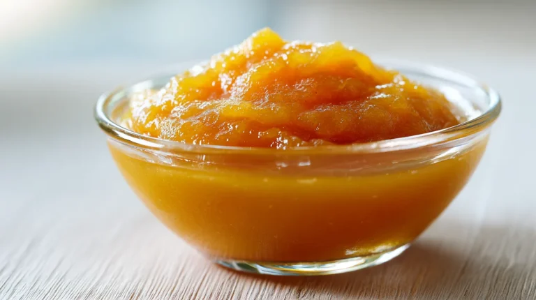 Recette facile pour un dessert sain et savoureux : compote pomme-kaki