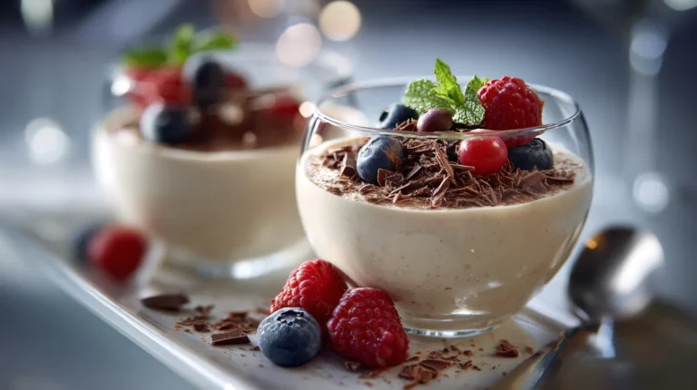 Recette de dessert facile et rapide : mousse au chocolat blanc