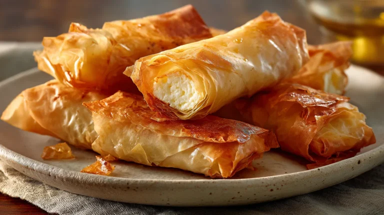 Recette d’entrée facile : les bricks au fromage de chèvre frais