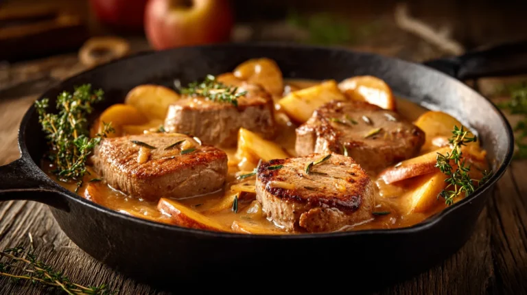 Recette facile d’automne : filets mignons au cidre
