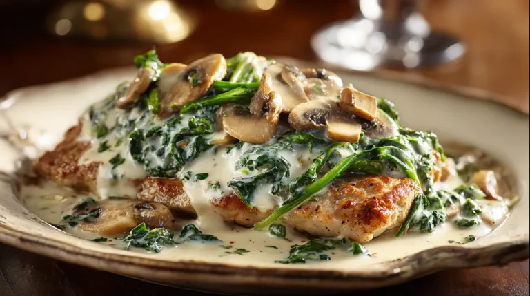 Recette simple des escalopes de veau à la Florentine