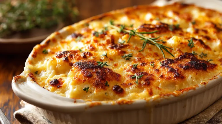 Recette facile : gratin de haricots blancs