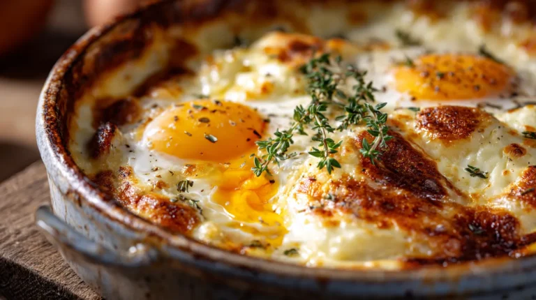 Recette rapide et facile : gratin d’œufs à la béchamel