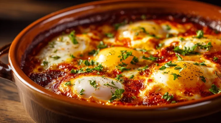 Recette facile et rapide : gratin d’œufs à la tomate