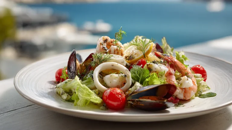 Salade aux fruits de mer