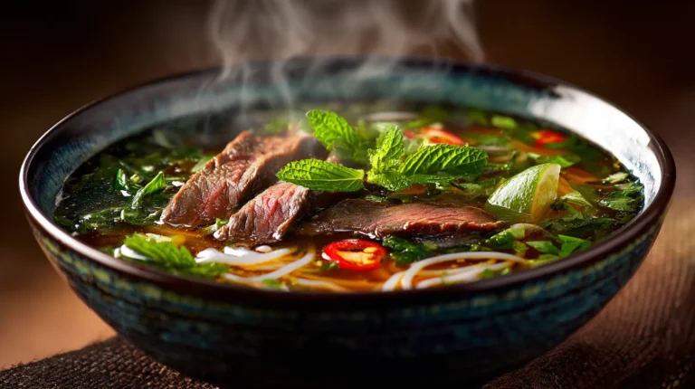 Recette rapide pour le soir : la soupe thaïe au boeuf