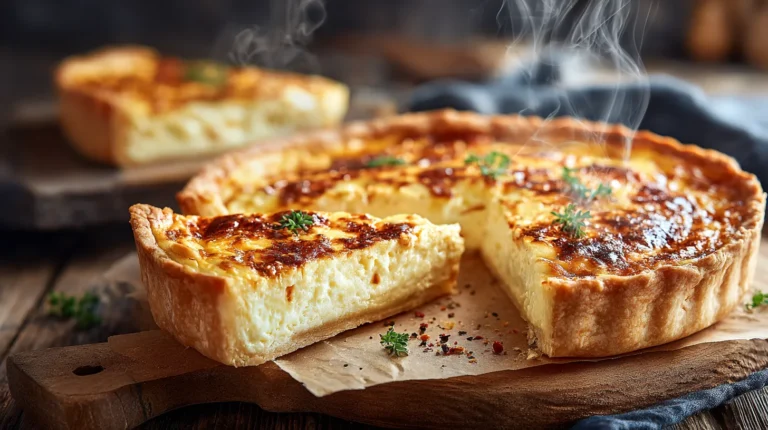 Recette facile et rapide : la quiche aux fromages