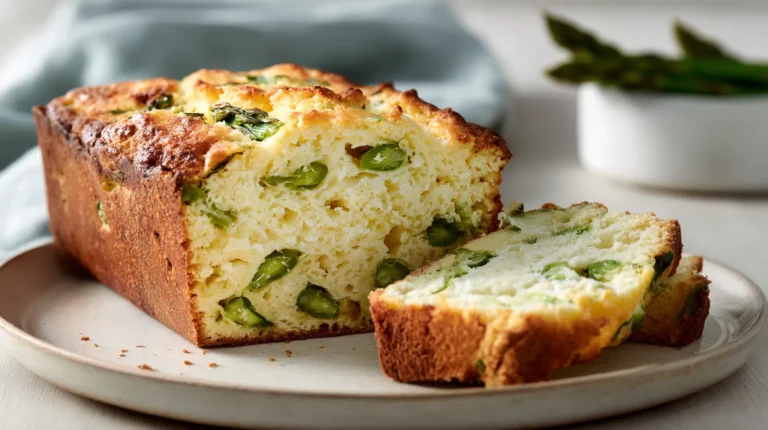 Recette facile de cake aux asperges