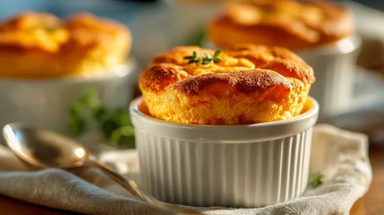 Recette facile pour une entrée délicate : soufflés à la carotte