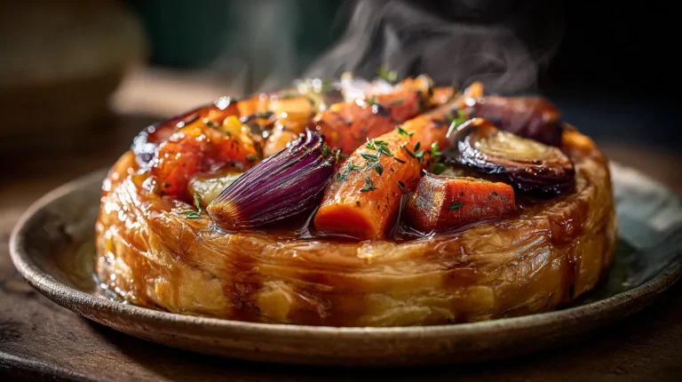Recette douce pour l’hiver : Tatin de légumes racines