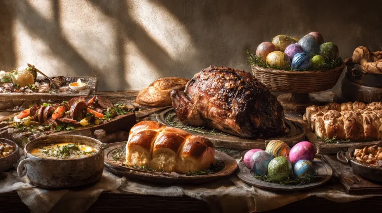 Les repas traditionnels de Pâques à travers le monde