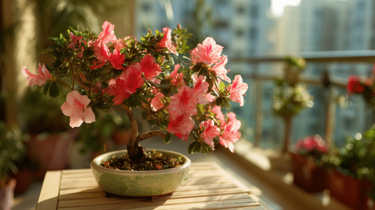 Azalée japonaise : charme printanier pour balcon facile