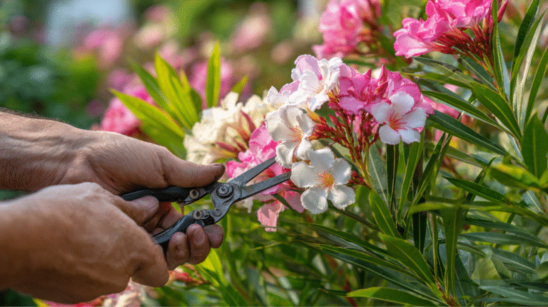 Comment tailler son laurier-rose sans prise de tête