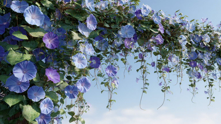 Ipomée grimpante été : effet garanti, effort minime