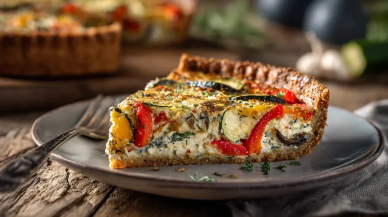 Quiche poivrons courgettes : la recette simple et inratable