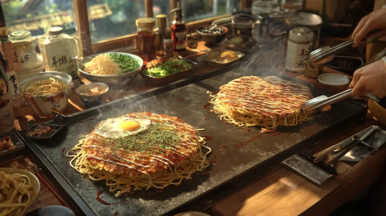 Okonomiyaki : recette japonaise facile (Osaka & Hiroshima) à faire à la maison