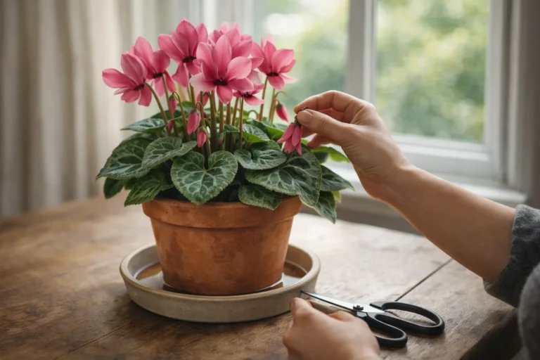 Cyclamen : les gestes simples pour le garder beau longtemps