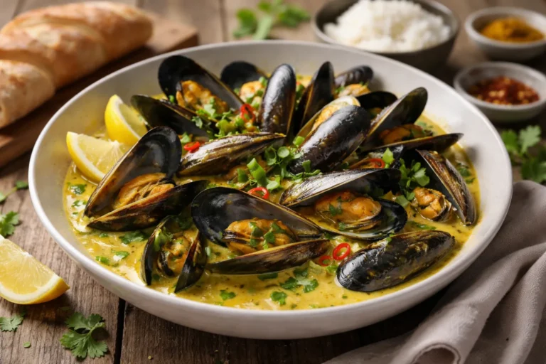 Recette rapide pour le soir : Moules au curry