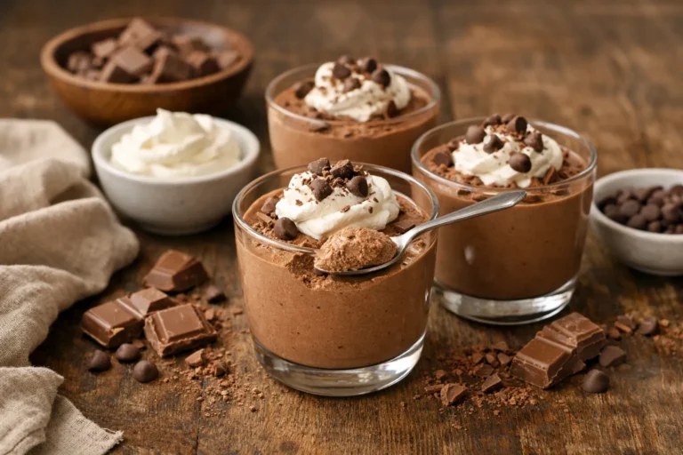 Recette gourmande et rapide : Mousses au chocolat au lait