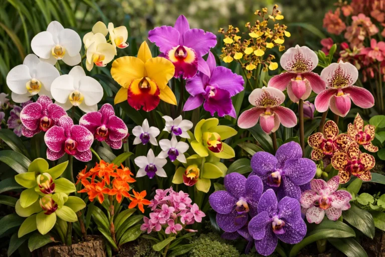 Orchidée : variétés, types d’Orchidaceae et comment choisir la bonne