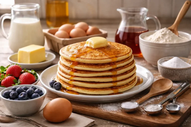 Recette de base des pancakes