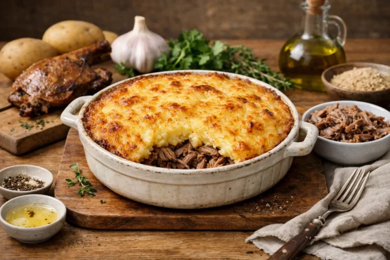 Recette de Parmentier de canard confit