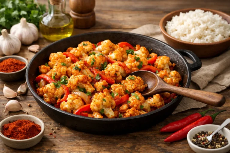 Recette de poêlée de fleurettes au paprika