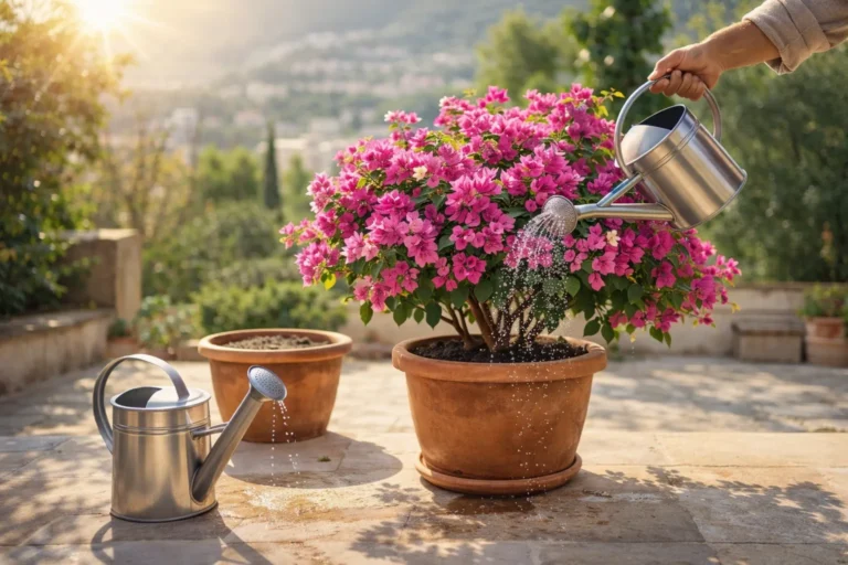Réussir un bougainvillier : soleil, arrosage et floraison